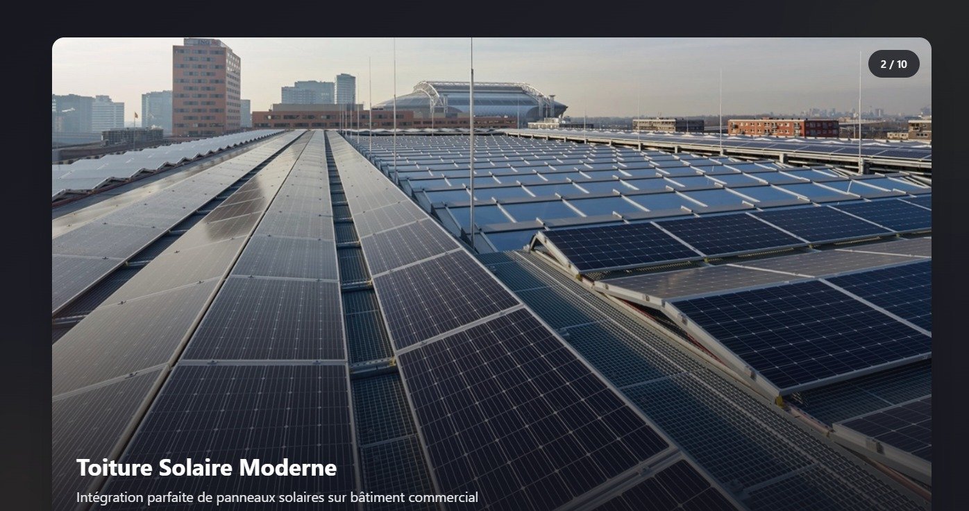 Installation Solaire Commerciale